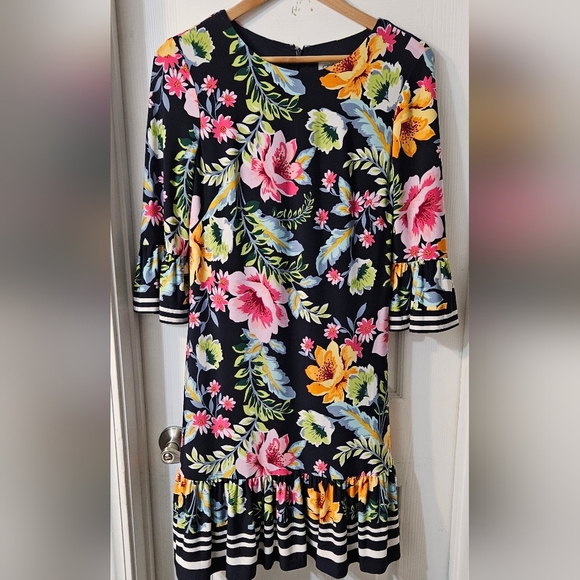 Eliza J Floral Print Dress - Picture 1 of 5